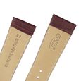 22 mm Burgundy Genuine Leather Straps for Men - image number 4