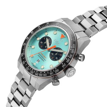 Xylys Aurelius Quartz Chronograph Ice Blue Dial T Stainless Steel Strap Watch For Men