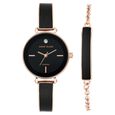 Anne Klein Quartz Analog Black Dial Two Toned Metal Strap Watch For Women - image number 0