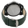 Fastrack Loopholes Quartz Analog Green Dial Leather Strap Watch for Guys - image number 3
