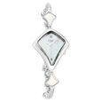 Titan Raga Silver Mother Of Pearl Dial Analog Sterling Silver Strap watch for Women - image number 1