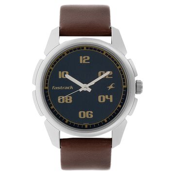 Fastrack Blue Dial Quartz Analog Watch for Guys