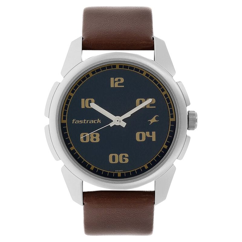Fastrack Blue Dial Quartz Analog Watch for Guys