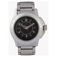 Fastrack Quartz Analog Silver Dial Leather Strap Watch for Guys
