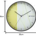 Titan Trendy & Modern looking Multi-coloured Dial Wall Clock Inspired from Bamboo Shoots - 30.5 cm x 30.5 cm (Medium) - image number 3