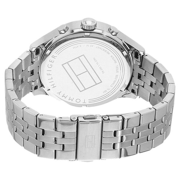 Tommy Hilfiger Quartz Analog Black Dial Stainless Steel Strap Watch for Men - image number 1