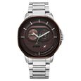Fastrack Street Opulence Quartz Sun Moon Multifunction Green Dial Black Leather Strap Watch For Guys
