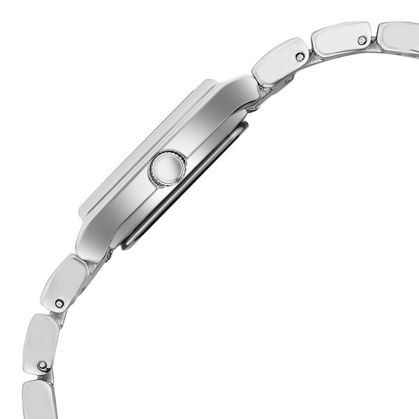 Vyb Successor By Fastrack Quartz Analog Silver Dial Silver Metal Strap Watch For Girls - image number 5