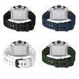 Police Quartz Chronograph Black Dial Multicoloured Color Silicone Strap Watch For Men - image number 1