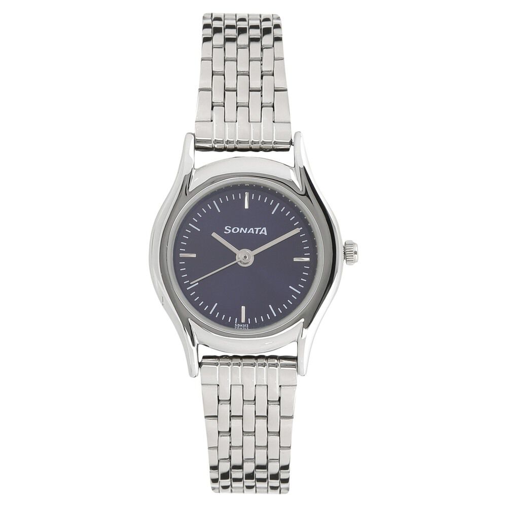 Sonata Essentials Blue Dial Women Watch With Stainless Steel Strap-picture-30