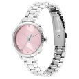 Fastrack Stunners Quartz Analog Pink Dial Metal Strap Watch for Girls - image number 3