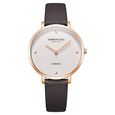 Kenneth Cole Quartz Analog Silver Dial Leather Strap Watch for Women - image number 0