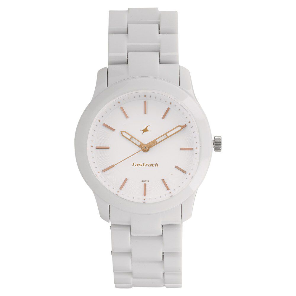 White plastic watch sales