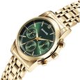 Sonata Wedding Multifunction Green Dial Stainless Steel Strap Watch For Men - image number 1