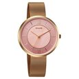 Sonata Modern Edit Quartz Analog Blue Dial Stainless Steel Strap Watch For Women