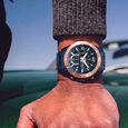 Octane Velocity Sporty Blue Dial Round Blue And Rose Gold Steel Watch For Men - image number 7