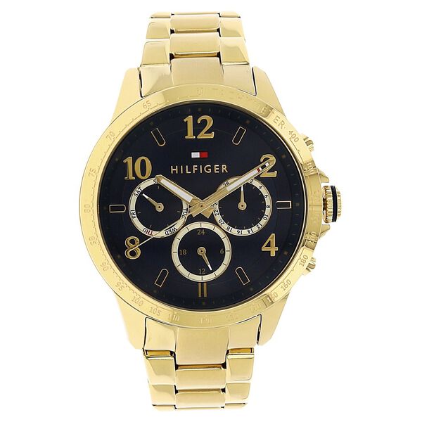 Tommy Hilfiger Quartz Multifunction Blue Dial Metal Strap Watch for Women - image number 0