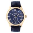Xylys Swiss Analog with Date Blue Leather Strap and Dial Watch For Men - image number 0