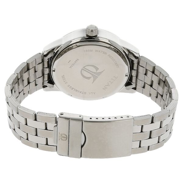 Titan Quartz Analog with Date Black Dial Watch for Men - image number 3