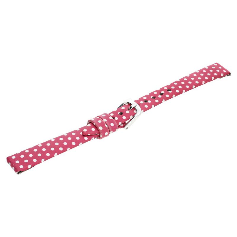 14 mm Pink Genuine Leather Strap for Women - image number 3