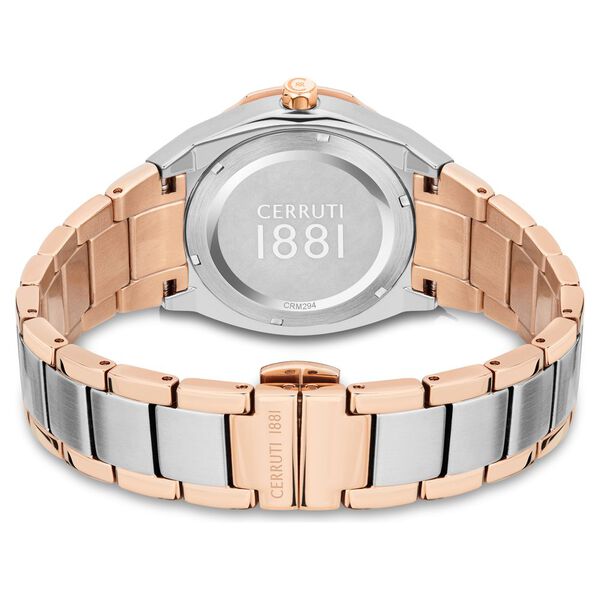 Cerruti 1881 Quartz Analog Maroon Dial Stainless Steel Strap Watch for Women - image number 5