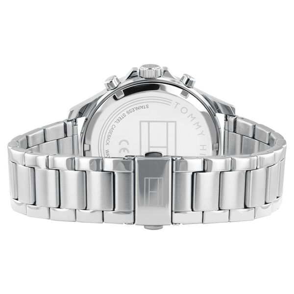 Buy Online Tommy Hilfiger Quartz Multifunction Blue Dial Stainless ...