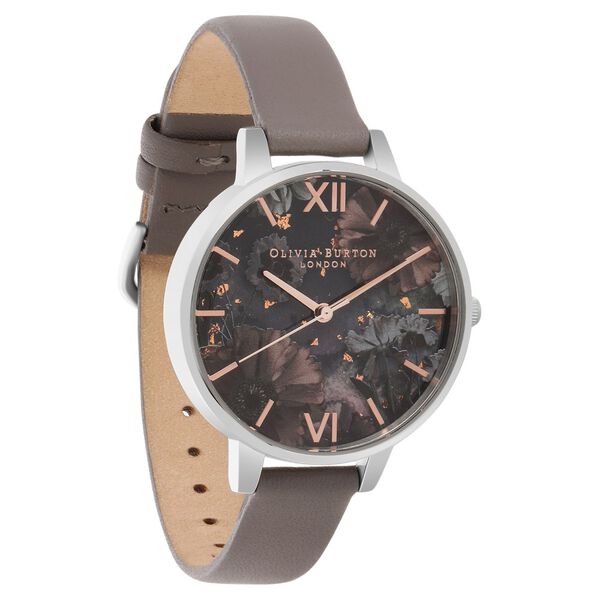 Olivia Burton Quartz Analog Multicoloured Dial Leather Strap Watch for Women - image number 1