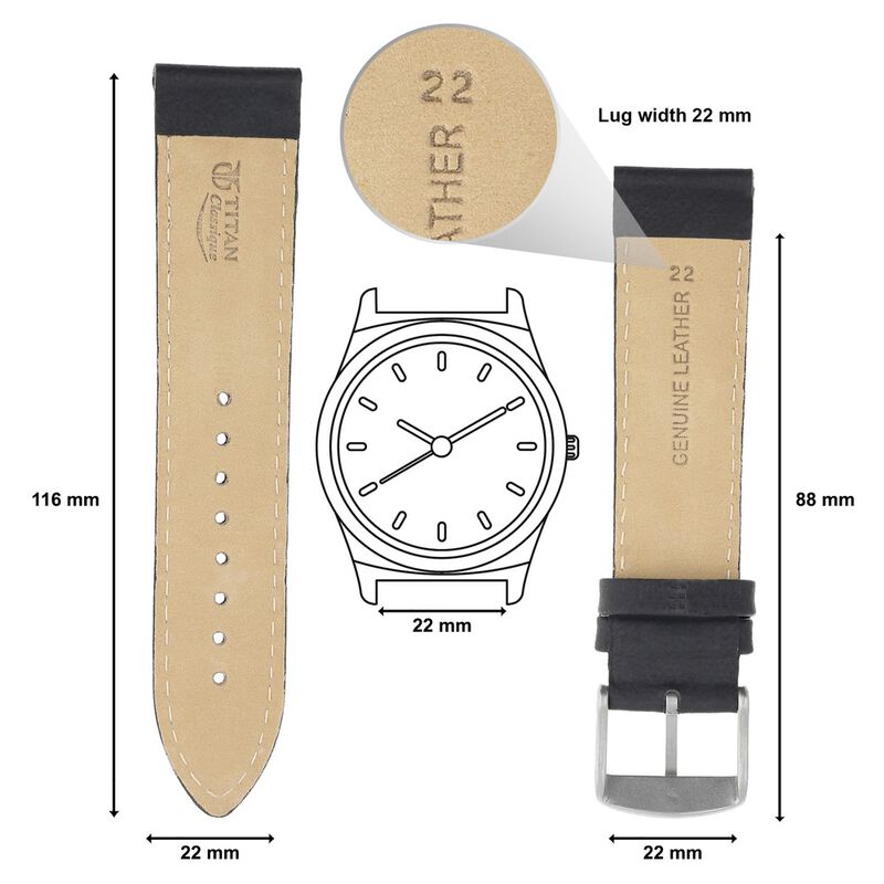 Quality Affordable Designer Silicone 22 mm Watch Strap 5002_breed_K0010541 main image 1