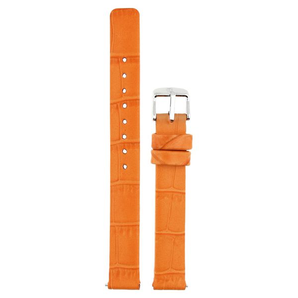 12 mm Orange Genuine Leather Strap for Women - image number 0