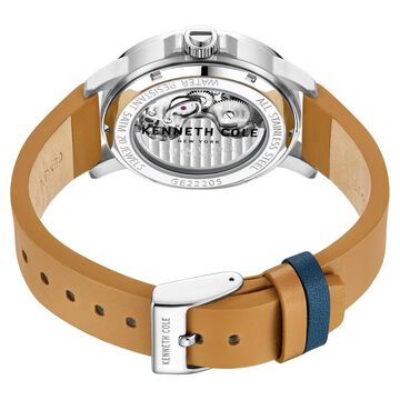 Kenneth Cole Blue Dial Automatic Watch for Men