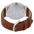 Sonata Knot Blue Dial Leather Strap Watch for Men - image number 4