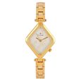 Titan Quartz Analog Champagne Dial Stainless Steel Strap Watch for Women - image number 0