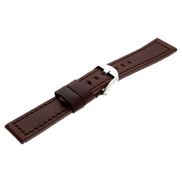 22 mm Brown Genuine Leather Straps for Men