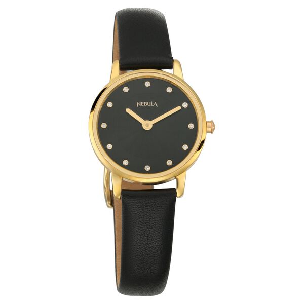Titan Nebula Lustre Quartz Analog 18 Karat Solid Gold Watch for Women - image number 0