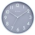 Titan Silent Sophistication: Grey Clock with Striking Contrast - image number 1