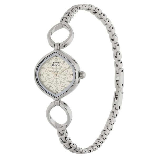 Titan Raga Silver Dial Women Watch With Metal Strap - image number 1