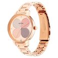 Titan Purple Glam It Up Quartz Analog Multicoloured Dial Rose Gold Stainless Steel Strap Watch For Women - image number 2