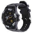 SF Quartz Analog Black Dial Plastic Strap Watch for Men - image number 1