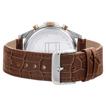 Tommy Hilfiger Quartz Multifunction Silver Dial Watch for Men