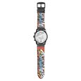 Fastrack Go Skate Quartz Multifunction Black Dial Leather Strap Watch for Guys - image number 5