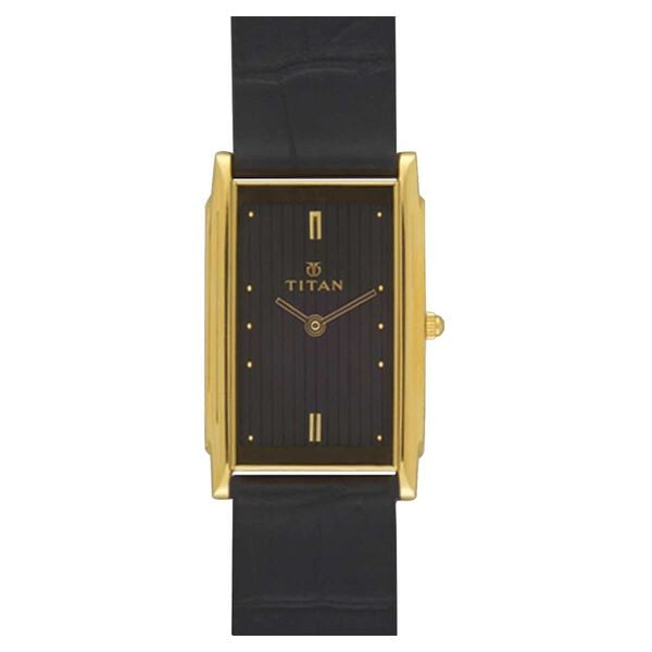 Titan Quartz Analog Black Dial Watch for Men - image number 0