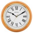 Titan Wooden Classic White Dial Round Wall Clock with Pine Wood Frame & Silent Sweep | 30 cm x 30 cm x 4.3 cm - image number 1