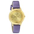 Sonata Splash Blue Dial Women Watch With Silicone Strap