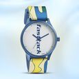 Fastrack Topicals Quartz Analog Blue Dial Silicone Strap Unisex Watch