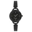 Sonata Quartz Analog Black Dial Stainless Steel Strap Watch for Women - image number 0