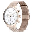 Titan Light Leathers Silver Dial Quartz Multifunction Stainless Steel Strap Watch for Men - image number 3