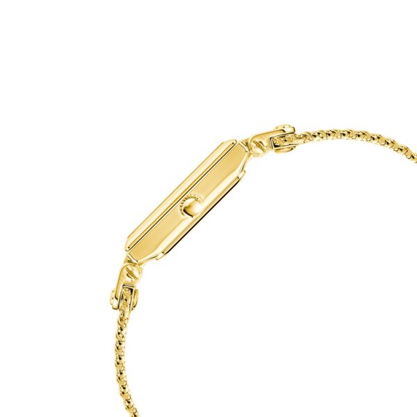 Anne Klein Quartz Analog Champagne Dial Golden Metal Strap Watch For Women - image number 1