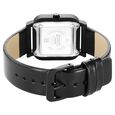 Sonata Pop Black Dial Women Watch With Leather Strap - image number 3