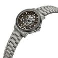Kenneth Cole Automatic Brown Dial Grey Stainless Steel Strap Watch For Men - image number 3