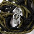 Poze By Sonata Quartz Analog Green Dial Silver Metal Strap Watch For Men - image number 0